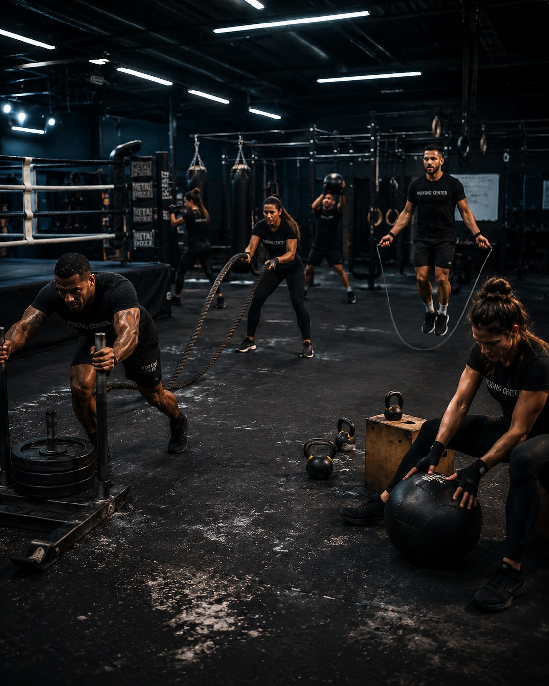 Cours de préparation physique à Boxing Center Portet-sur-Garonne