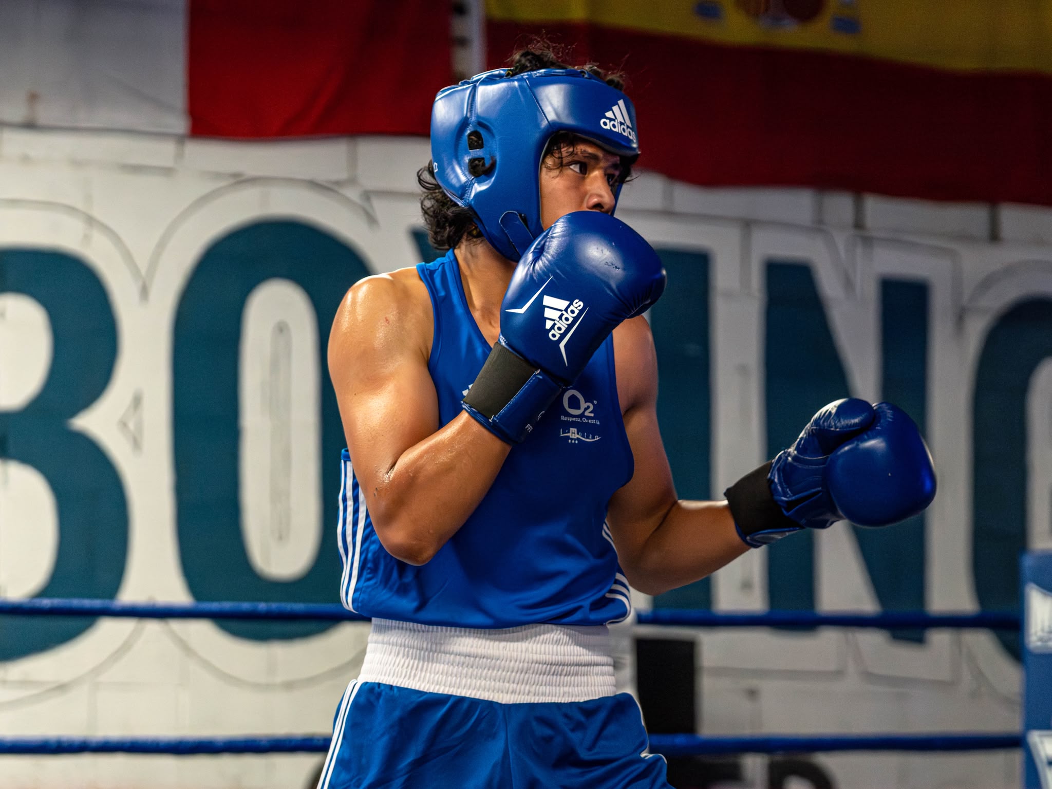 Marama Mercier à l’entraînement
