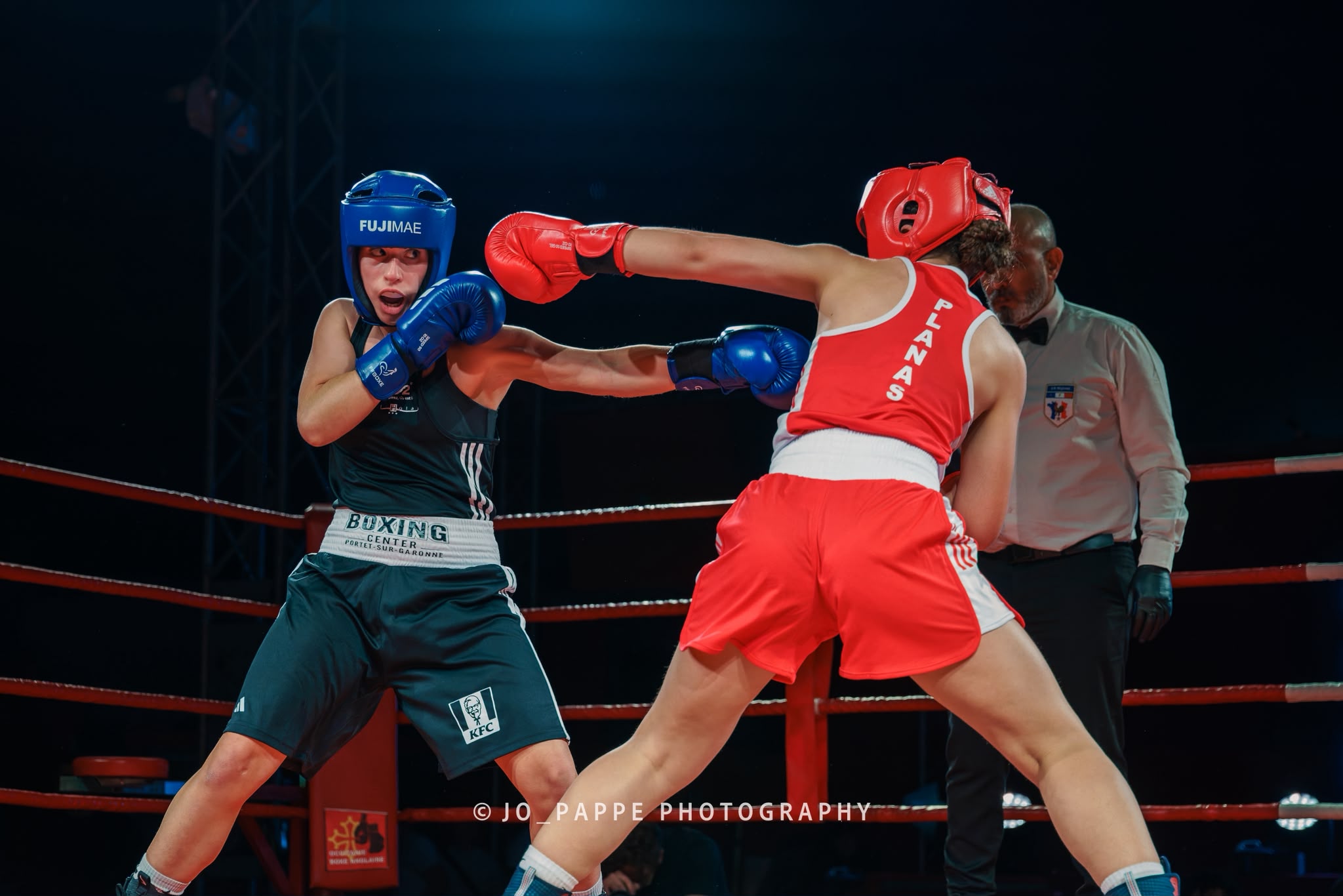 Pauline Re en combat