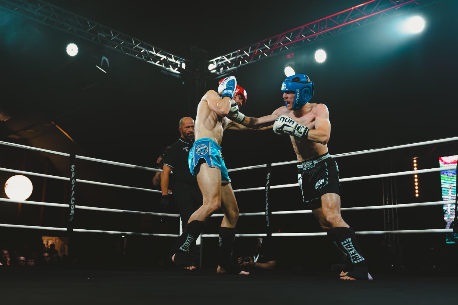 Samuel Pinto en combat